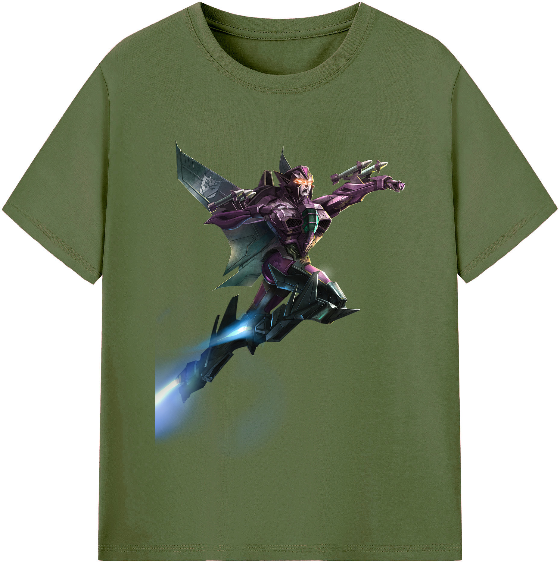 （画像用）  綿100％半袖Tシャツ（フロントプリント）